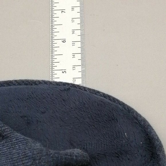 Everfoams Mens Flat Heel Thong Slipper‎ Cushioned Insole Navy Blue Sz M 9-10 - Picture 6 of 9